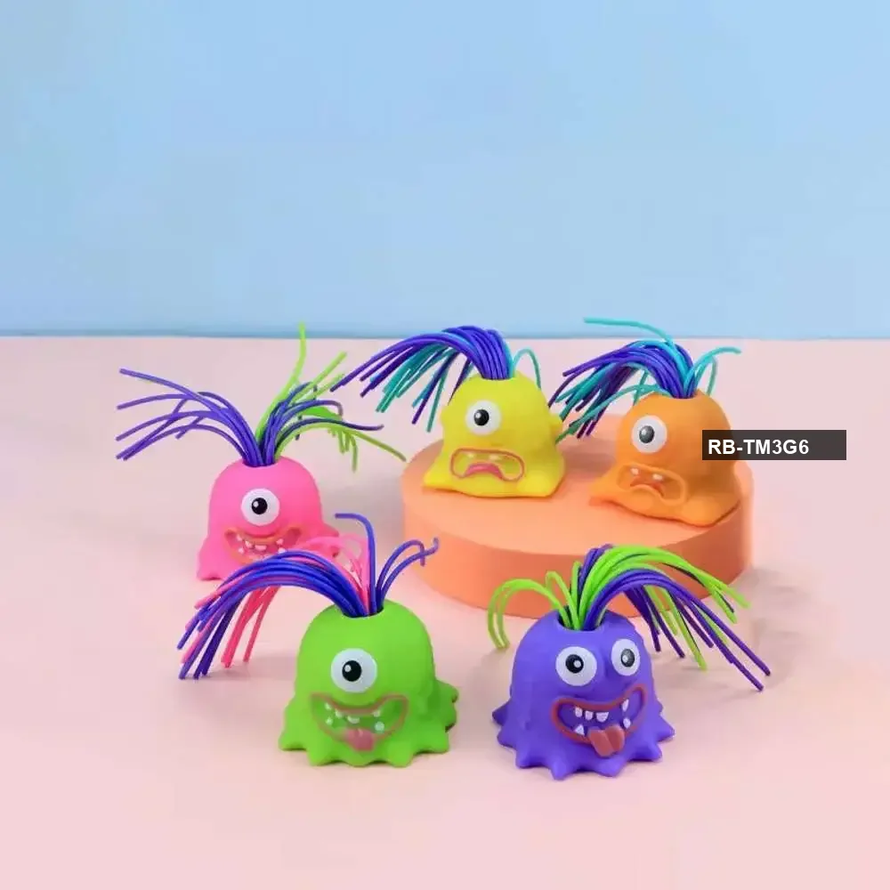 Hair Pull Monster Toy – Funny Stress Relief & Creative Play for Kids