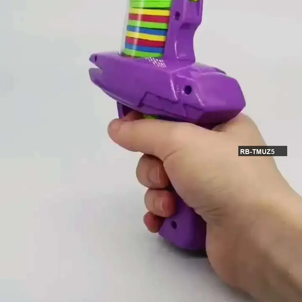 Colorful Disc Shooter Gun – Kids Fun & Learning Toy in Bangladesh
