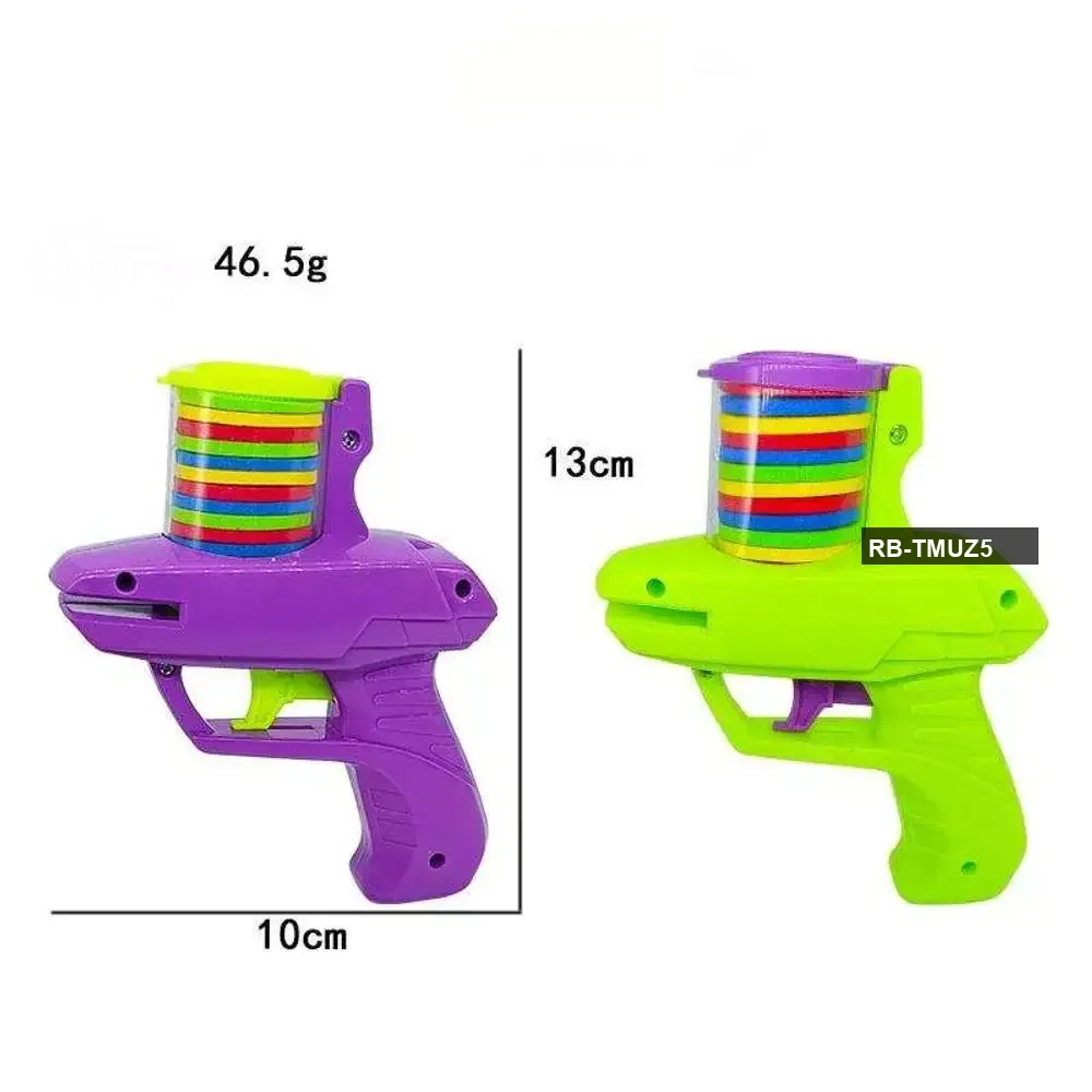 Colorful Disc Shooter Gun – Kids Fun & Learning Toy in Bangladesh
