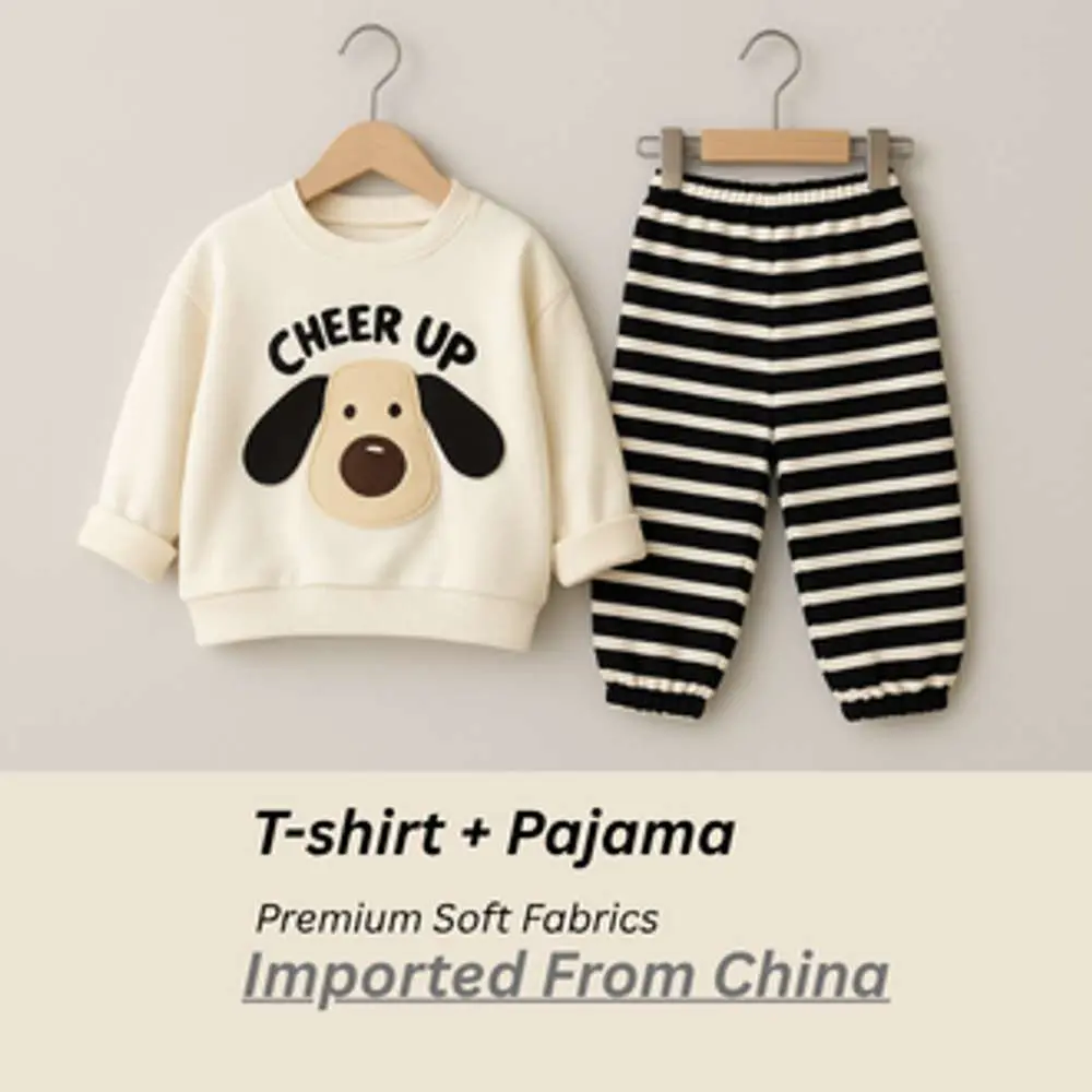 Cheerup Tshirt Set- Imported Baby Clothing