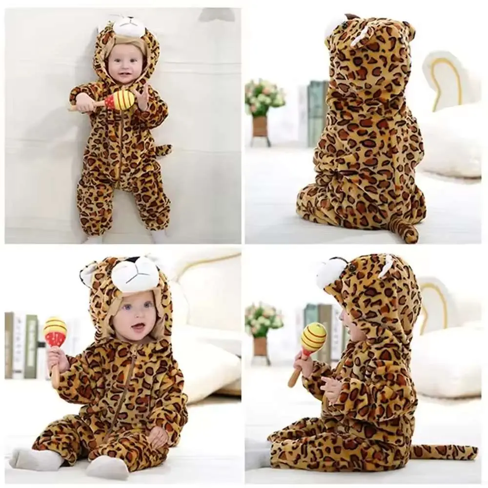 Baby Winter Romper (Tiger & Leopard) – Premium China Imported