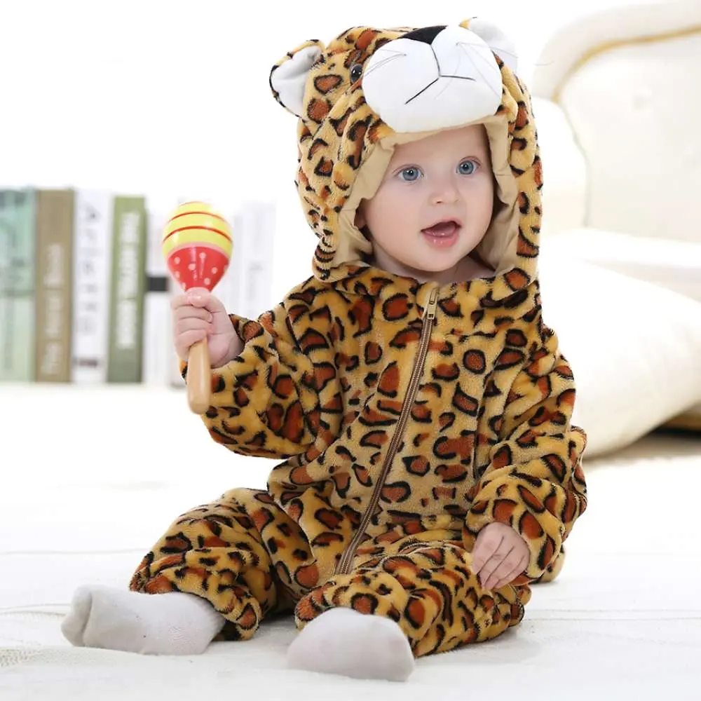 Leppard Romper / 6-12 Month (70cm)