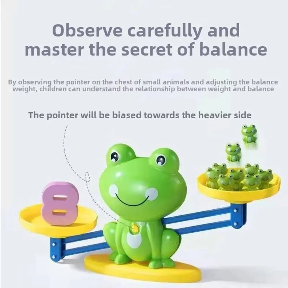 Frog Balance Scale Toy-Educational toy for baby