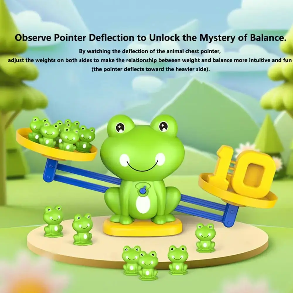 Frog Balance Scale Toy-Educational toy for baby