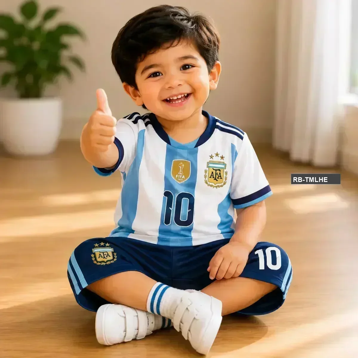 Argentina  Football Jersey World Cup 2026 - 02 Years to 03 Years Available