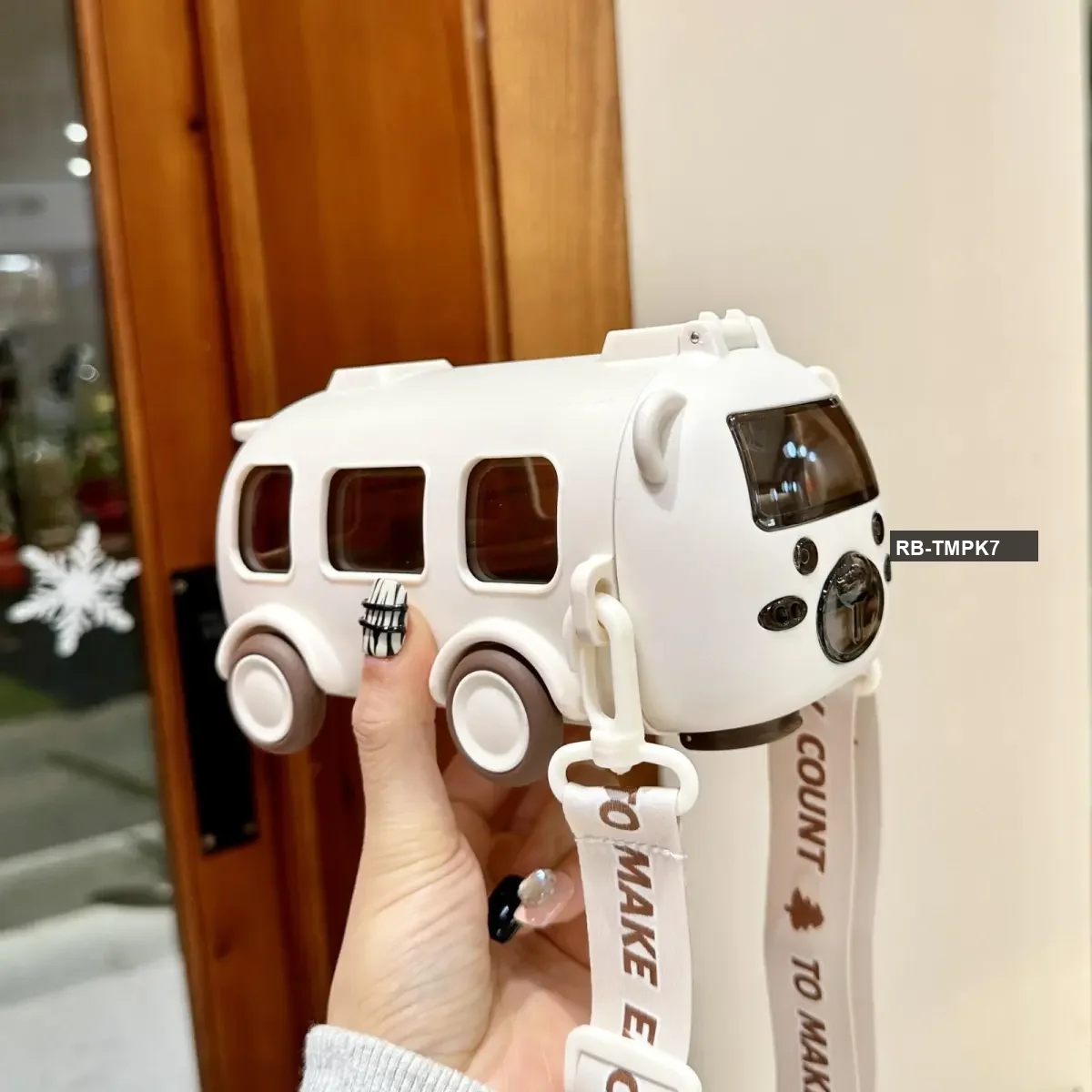China Bus Shape BaBy Water Pot - Off white