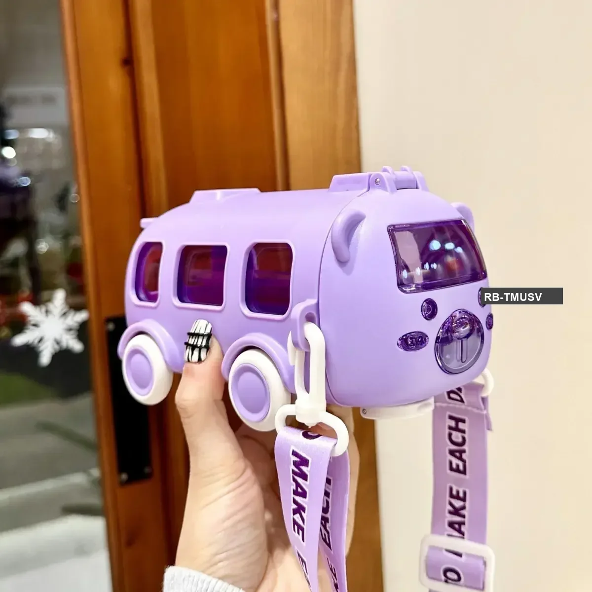 China Bus Shape BaBy Water Pot - Purple