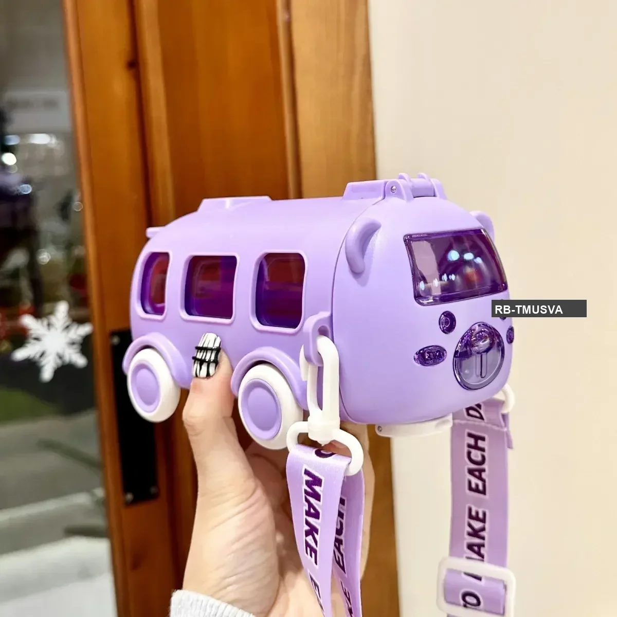 Bus Water Pot Purple