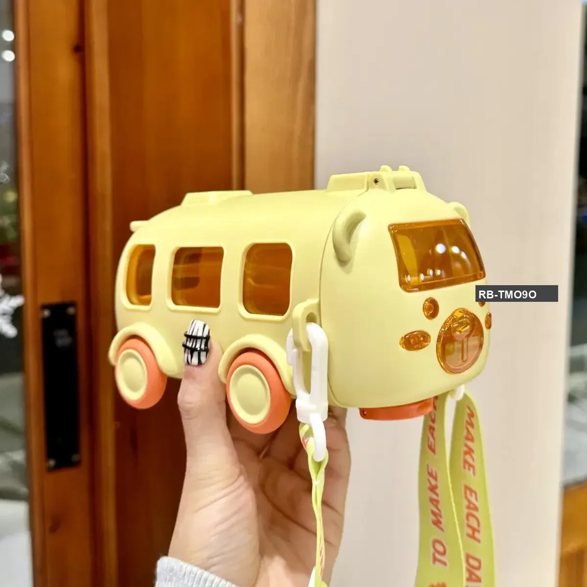 China Bus Shape BaBy Water Pot - Yellow
