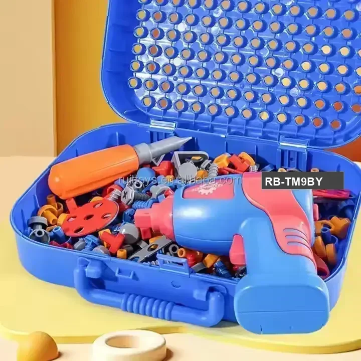 DIY Screw Puzzle Set - 2D/3D Fun with Electric Drill Machine