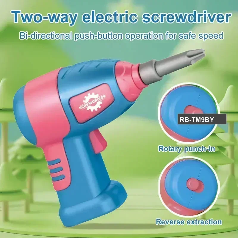 DIY Screw Puzzle Set - 2D/3D Fun with Electric Drill Machine