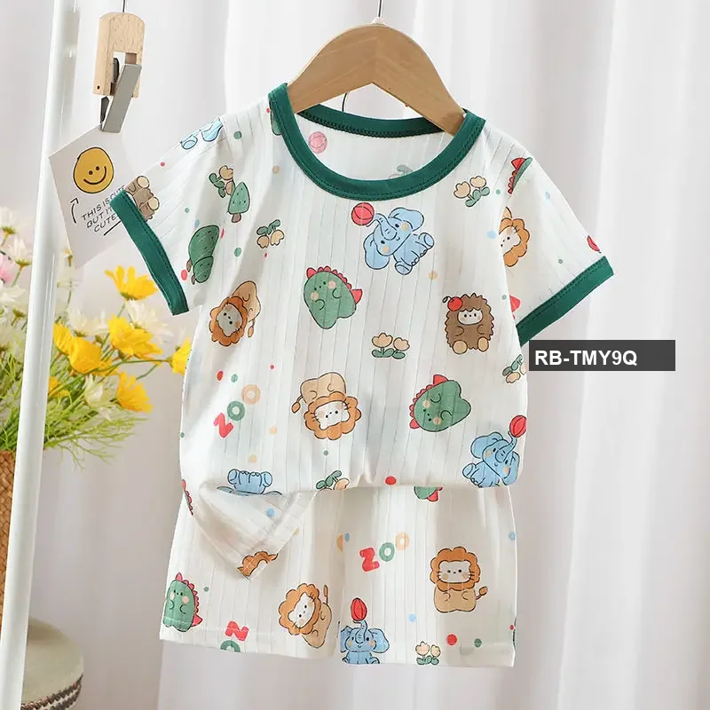 Roam Style Baby Summer T-Shirt Set - Zoo