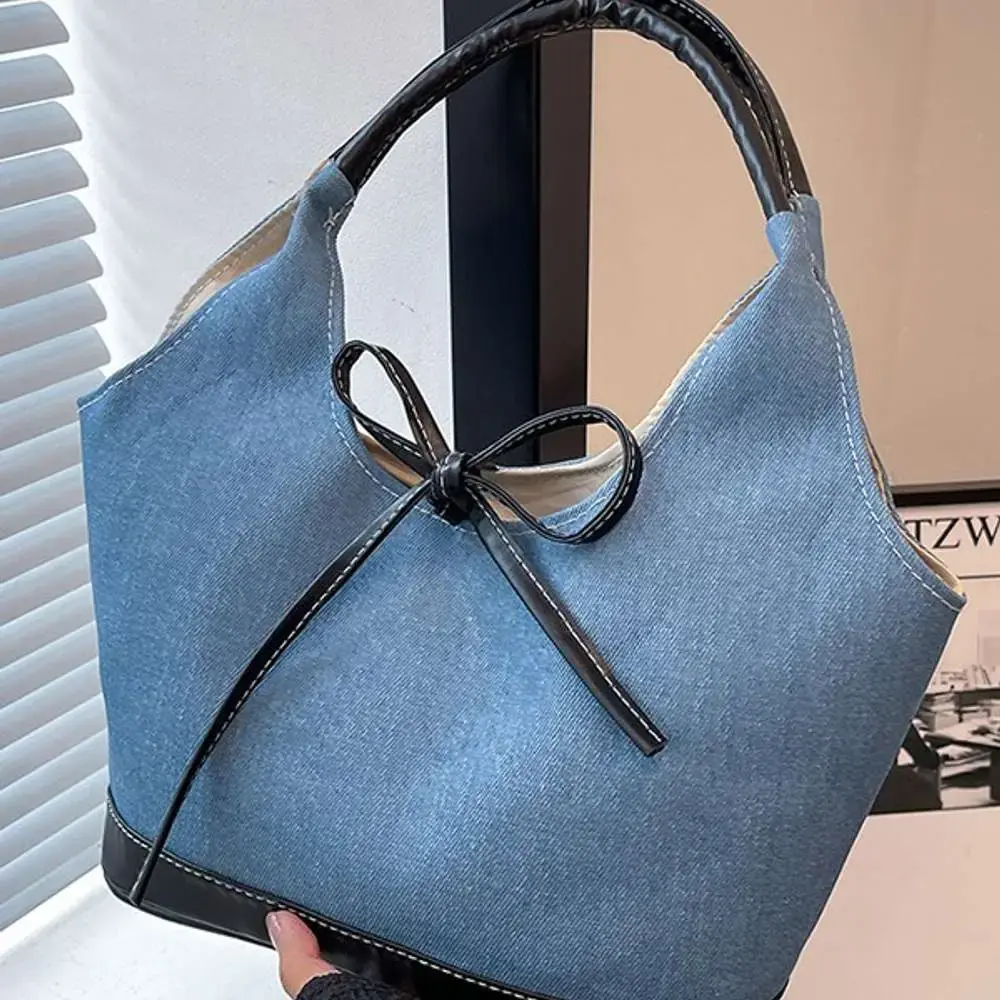 Bow Flower Tote Bag – Stylish & Elegant