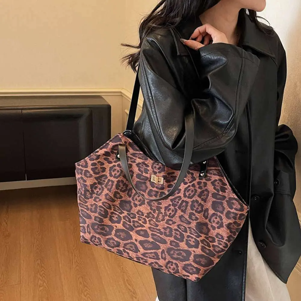 Luna Leopard Tote Bag – Imported, Stylish & Spacious
