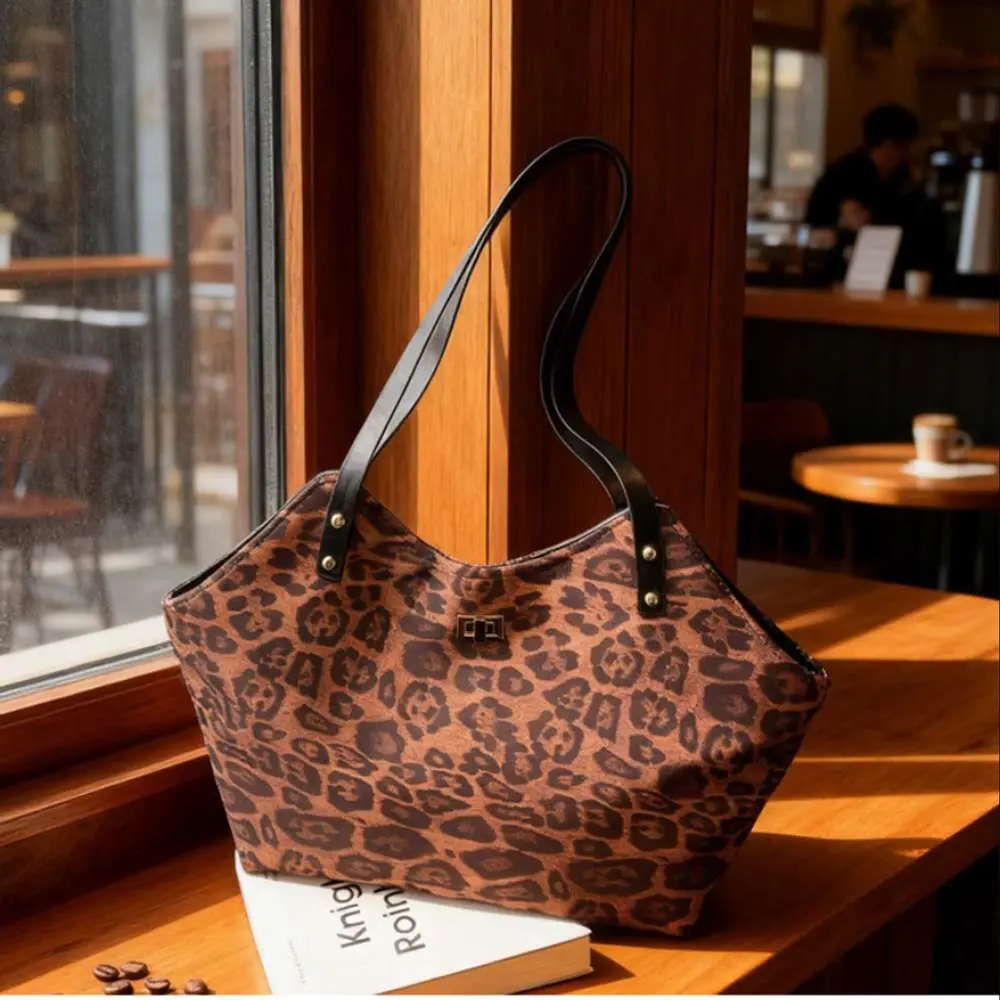 Luna Leopard Tote Bag – Imported, Stylish & Spacious
